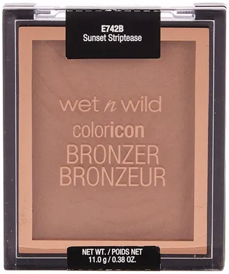 Produktbild von Wet n Wild, Color Icon Bronzer, weicher Bronzer mit Gel angereichert, langanhaltende Formel, für strahlende Haut wie von der Sonne geküsst, Vegan, Sun