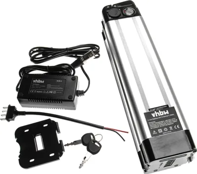 Produktbild von vhbw Sattelrohrakku Akku kompatibel mit Elektrofahrrad mit Sattelrohr-Akkusystem - Inkl. Ladegerät (8,8 Ah, 24 V, Li-Ion)