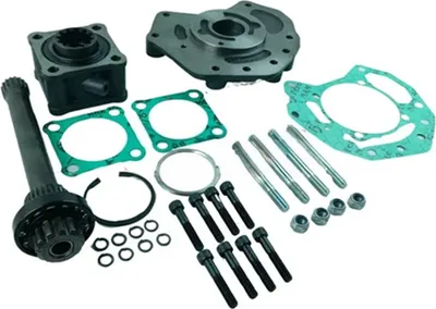 Imagen del producto de Toma de fuerza PTO para sistema basculante de camión Mercedes Actros Arocs, eje 296mm con acoplamiento | 17512638399, 2011-2020