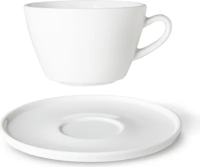 Produktbild von Cappuccinotasse mit Untertasse, Tschechisches Porzellan, 270 ml, Optimo, G. Benedikt