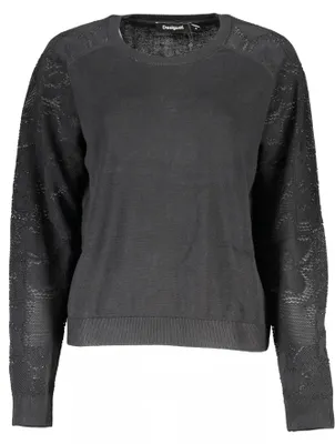 Image de Desigual Pull femme noir 24SWJF09_NE2000 : Taille - XS Taille : XS