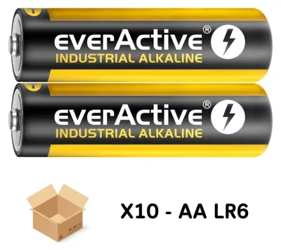 Produktbild von Everactive LR610PAKPA, Einwegbatterie, AA, Alkali, 1,5 V, 10 Stück(e), 3000 mAh