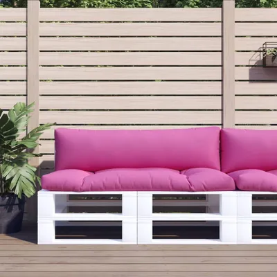 Produktbild von Palettenkissen 2 Stk. Rosa Oxford-Gewebe , Klassische Sofas Design 2024