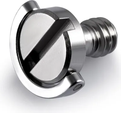 Zdjęcie produktu dla INF Srebrne śruby 1/4 cala do szybkiego montażu - 2 sztuki, aluminium