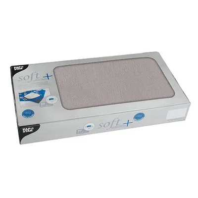 Produktbild von Mitteldecken, stoffähnlich, Vlies "soft selection plus" 80 cm x 80 cm grau