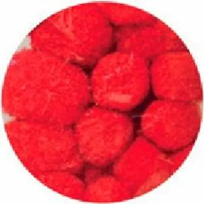 Obrázok produktu pre červené bambuľky 80 ks | POM-080