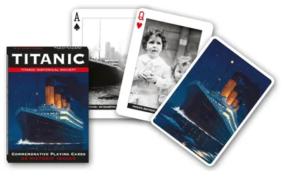Produktbild von Piatnik 1423 - Titanic Kartenspiel 55 Blatt