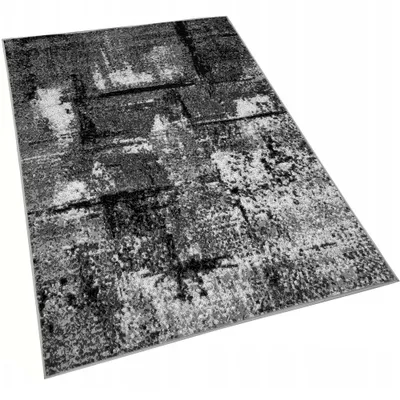 Image de Tapis 140x190 cm LUKEN moderne - gris