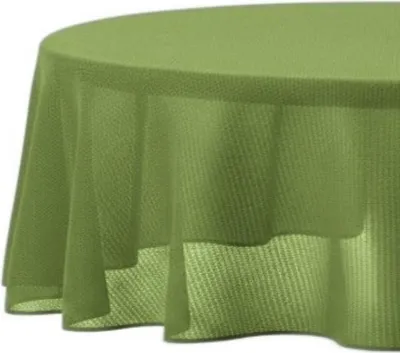 Produktbild von Garten Tischdecke ø160 cm für Garten, Terrasse und Balkon - rund, wasserfest & pflegeleicht Grün