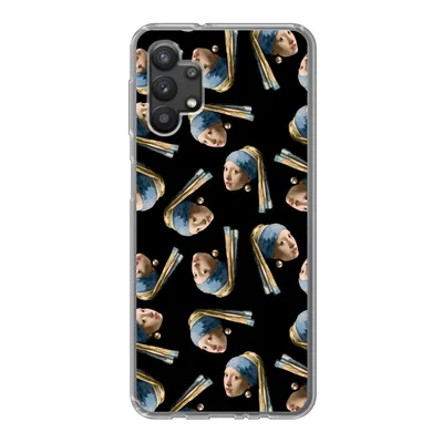 Produktbild von MuchoWow® Handyhülle Schutzhülle Hülle für Samsung Galaxy A32 5G Das Mädchen mit dem Perlenohrring - Muster - Vermeer Silikon Softcase Handy Hülle - Softcase
