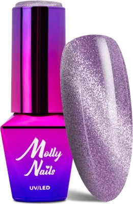 Obrázek produktu pro Molly Nails Cat Eye Womanity Miss Violet Hybrid-Nagellack, 8 g, č. 442