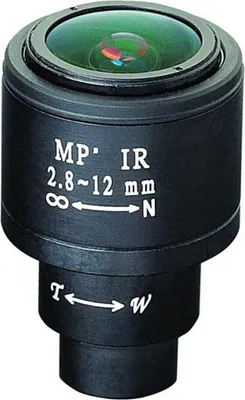 Produktbild von 2.8 - 12mm varifokaler Objektiv M12x0.5