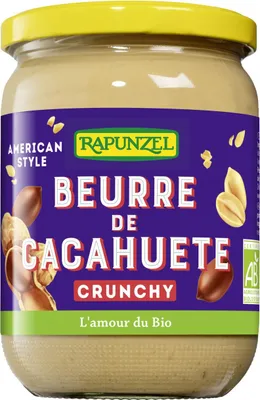 Obrázok produktu pre Rapunzel 110735, Orechová nátierka, arašid, 250 g, Arašidy, Nemecko, ERDNÜSSE* (91,00%), Palmöl*, Meersalz, Vollrohrzucker*