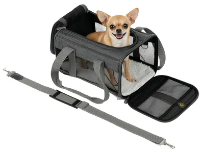 Productafbeelding van Sherpa Original Deluxe transportbox voor huisdieren, goedgekeurd door luchtvaartmaatschappijen