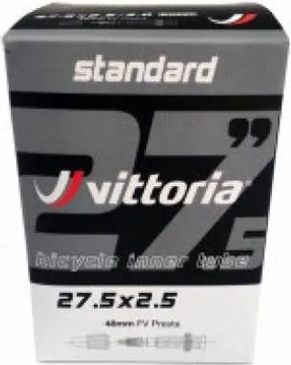 Image de Chambre à air Vittoria, 27,5 x 1,95-2,50 pouces, 50/64-584, valve Schrader 48 mm.