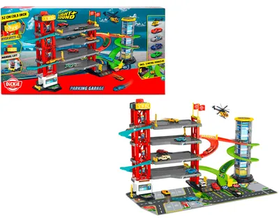 Zdjęcie produktu dla SIMBA Dickie ParkingGaraż wielop.+5 autek 333-9000