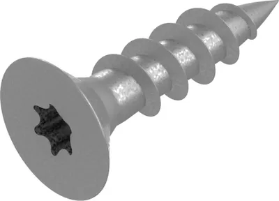 Produktbild von Spanplattenschraube SECCARO 4 x 16 mm, Edelstahl V2A VA A2, Vollgewinde Holzschraube, TX / Innensechskant, 500 Stück
