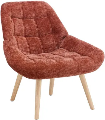 Obrázek produktu pro Křeslo s rovným opěradlem, model Luosto - materiál: polyester - barva: terakota