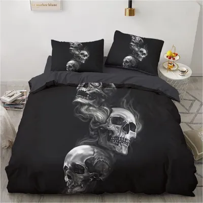 Produktbild von Bettwäsche-Set 155x220cm mit 2 Kissenbezügen 80x80cm, Microfaser, Reißverschluss