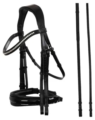 Produktbild von Anky Ath23002 Double Trense Schwarz Full Schwarz Full