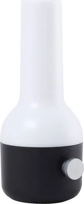 Produktbild von Lindby LED-Akku-Außentischleuchte Isaline, schwarz, dimmbar
