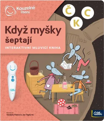 Obrázek produktu pro Albi Kniha Když myšky šeptají