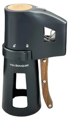 Productafbeelding van Vin Bouquet FID 1486: Kurkentreker, champagneopener, houten handvat, flesopener