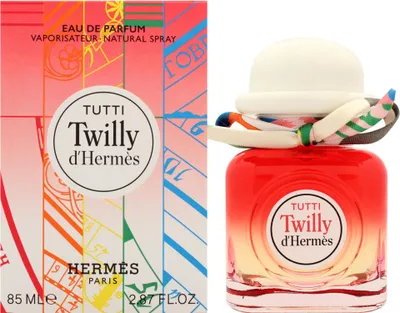 Imagen del producto de Hermès Tutti Twilly de Hermès, para mujer, 85 ml, perfume en spray, ingredientes: ALCOHOL - PARFUM (FRAGRANCE) - AQUA (WATER) - BENZYL SALICYLATE - LIMONENE -..., Fabricado en Francia, 1 unidad