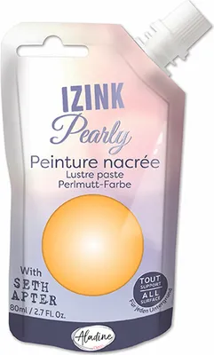 Produktbild von Aladine Aladine Izink Pearly Perlmuttfarbe 80 ml Gold