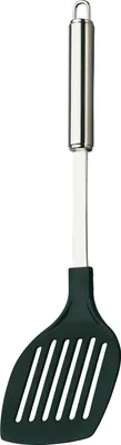 Produktbild von Pfannenwender - L 35,3 cm - Schwarz - Edelstahl - Kunststoff