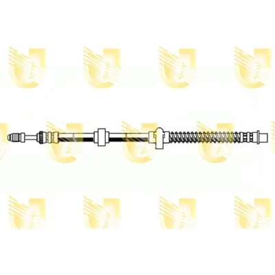 Produktbild von UNIGOM 378435 Bremsschlauch Hinten Links für CITROËN C5 III Kombi (RW) passend für PEUGEOT 508 SW I (8E) 407 SW (6E) 407 (6D)