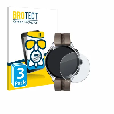 Produktbild von 3x BROTECT Entspiegelungs Schutzglas für Xiaomi Watch 2 Pro Schutzfolie Panzer Folie Glas Display Schutz matt