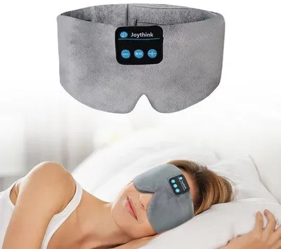 Produktbild von Kopfhörer Bluetooth Grau Schlafmaske Drahtlos