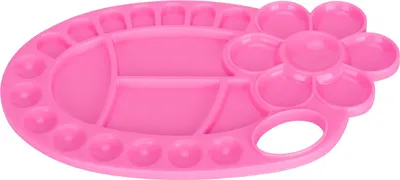 Immagine prodotto di Tavolette per colori, tavolozza per acquerelli in plastica, articoli per bricolage fai da te, rosa