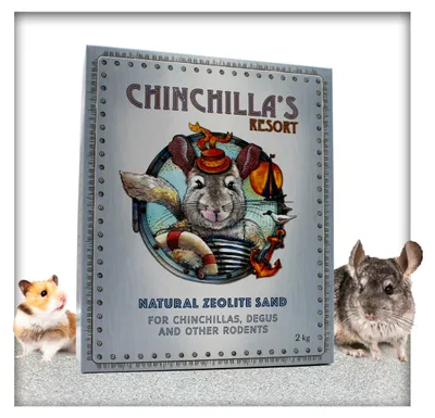 Produktbild von KiesKönig Chinchilla Badesand 2 kg – feiner Zeolithsand für Sandbäder und Fellpflege von Hamster Degus Rennmäuse und Chinchillas