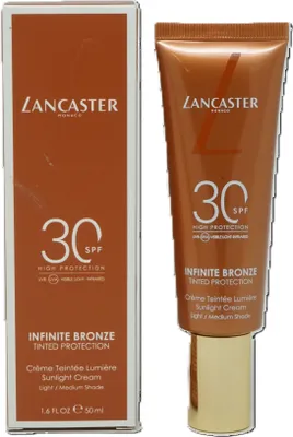 Image de Bronze Infini Crème solaire protectrice teintée SPF30 crème solaire tonique 1 50ml