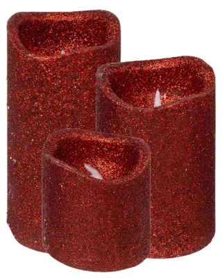 Image de Bougies LED de différentes tailles, lot de 3
