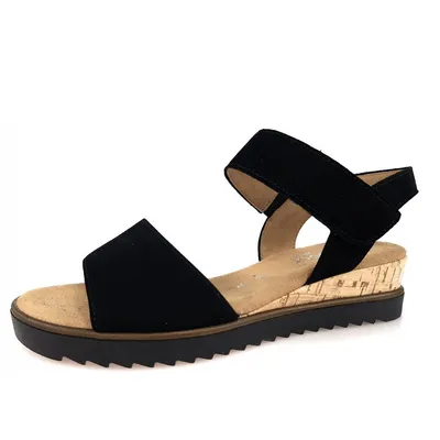 Obrázek produktu pro Dámské sandály Gabor Comfort v černé barvě, velikost 6
