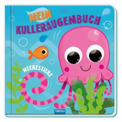 Obrázok produktu pre Trötsch Pappenbuch mit Kulleraugen Mein Kulleraugenbuch Meerestiere