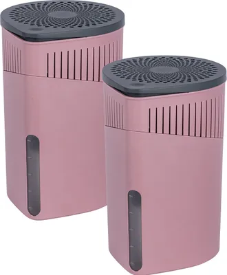 Produktbild von WENKO Drop Raumentfeuchter rosa, 2x 1,0 kg