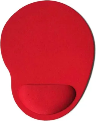 Produktbild von Jumada's - Mauspad - Memory Foam - Handgelenkstütze - Rot!