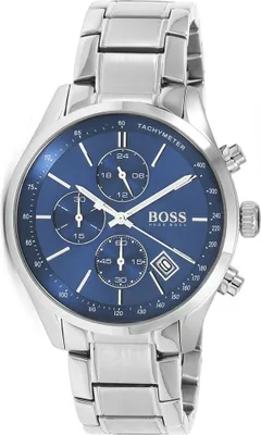 Produktbild von Hugo Boss 1513478 Herren Chronograph Silber Quarzuhr