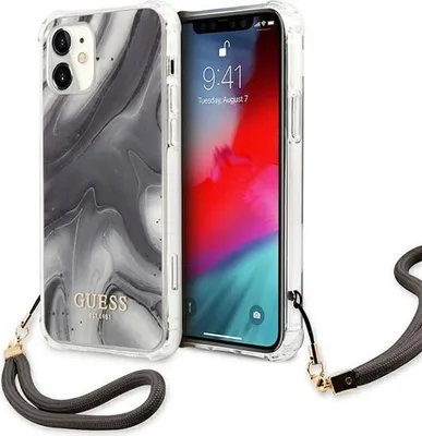 Immagine prodotto di Guess Guhcp12Sksmagr Iphone 12 Mini 5.4 Grigio/Grigio Collezione Hardcase Marmo