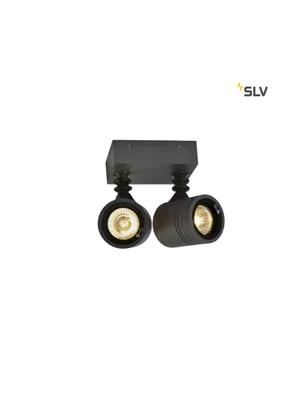 Produktbild von SLV 233095 NEW MYRA WALL SPOT Wandleuchte anthrazit 2xGU10 max. 2x50W IP55