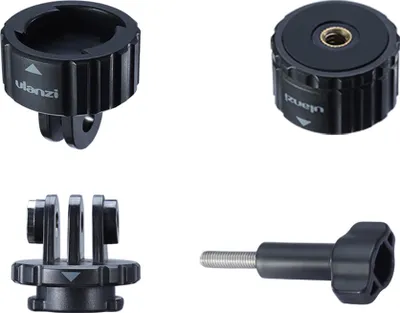 Obrázek produktu pro Magnetický rychloupínací adaptér pro DJI OSMO ACTION GoPro 8 7 6 5 Max Action Kamera Ulanzi GP-4 schwarz
