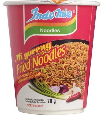 Immagine prodotto di Indo Mie Mi Goreng Noodles Cup 70g – Noodles istantanei veloci e piccanti