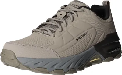 A single men's hiking shoe is shown against a white background.