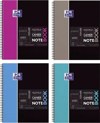 Image de Oxford Studium Collegeblock "NOTEBOOK", A4+, quadrillé