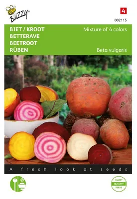 Zdjęcie produktu dla Buraki – mieszanka 4 kolorów (hula hoop) | Nasiona buraków od Buzzy Seeds