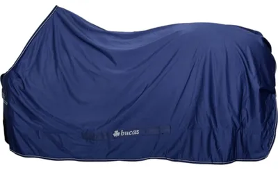 Produktbild von Bucas Stalldecke 0g Power Cooler & Neck Multifunktionsdecke Navy/Silver 125